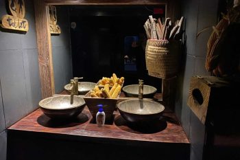 Luxurious cabin interior with leather seats and modern amenities on the Chapa Express Train Hanoi to Lao Cai Sapa