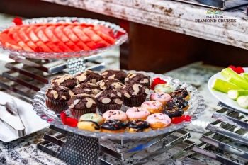 Assorted desserts on Diamond Daily Cruise, Ha Long Bay