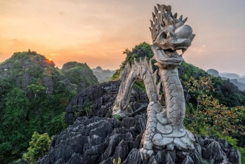 Hoa Lu Tam Coc Mua Cave Ninh Binh Day Tour Vietnam LuxcoTravels historical sites boat ride karst landscape cultural experience