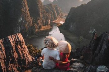 Hoa Lu Trang An Mua Cave 1 Day Tour Vietnam LuxcoTravels scenic hiking ancient temples boat ride karst landscapes