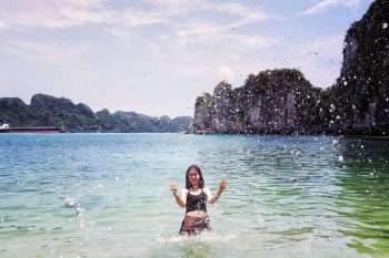 From Cat Ba Town Lan Ha Bay Viet Hai Village Bright Cave Ba Trai Dao Vietnam LuxcoTravels island hopping adventure natural beauty