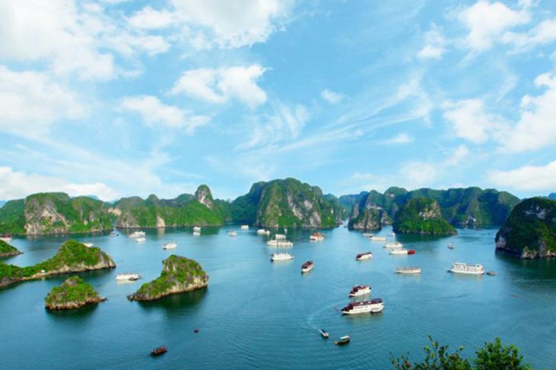 From Cat Ba Town Lan Ha Bay Viet Hai Village Bright Cave Ba Trai Dao Vietnam LuxcoTravels scenic tour cultural immersion